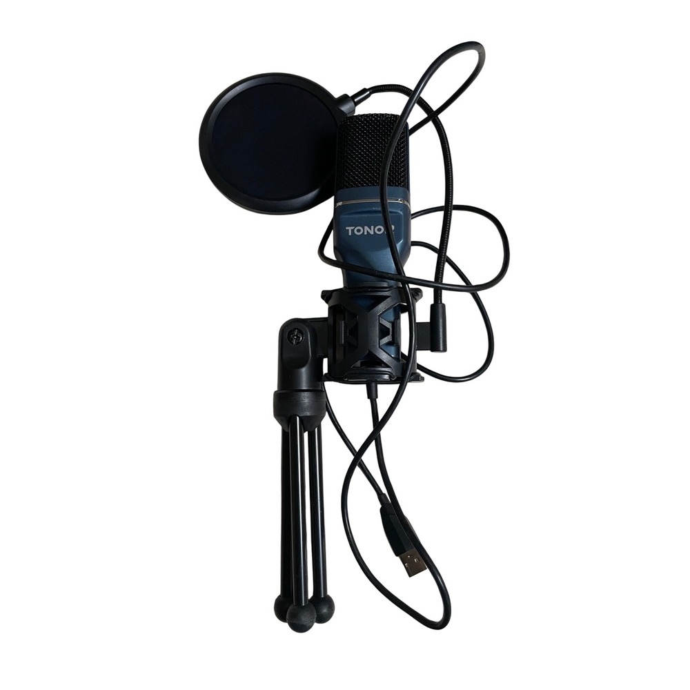 TONOR USB Condenser Microphone with Pop Filter and‎ Tripod Streaming Podcasting